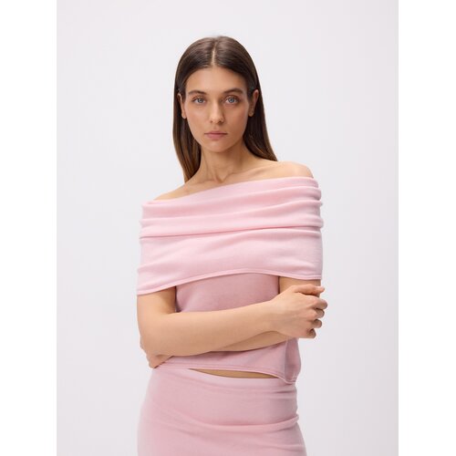Reserved Bluza od vune - ružičasta Cijene