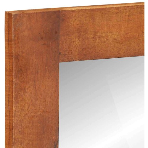  Zidno ogledalo s ladicama 60x33x90 cm puno drvo bagrem Slike