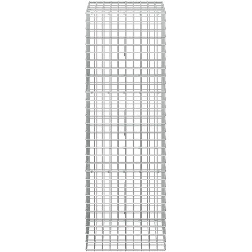  Gabion s 5 mm žicom i mrežom 5x5 cm 50x30x150 cm Slike