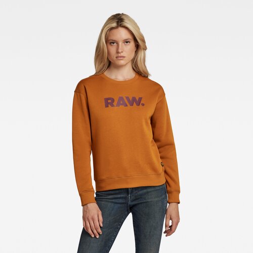 G-star Sweatshirt - G-star RAW Pacior sweat r orange Slike