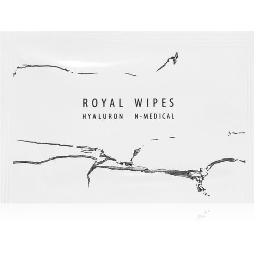 N-Medical Royal wipes maramice za či&amp;scaron;ćenje i skidanje make-upa za osjetljivu kožu lica 30 kom Slike