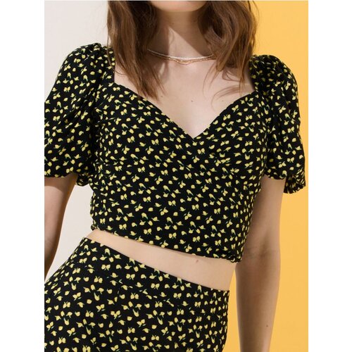 Sinsay Bluza puf-rukava s visokim udjelom viskoze Slike
