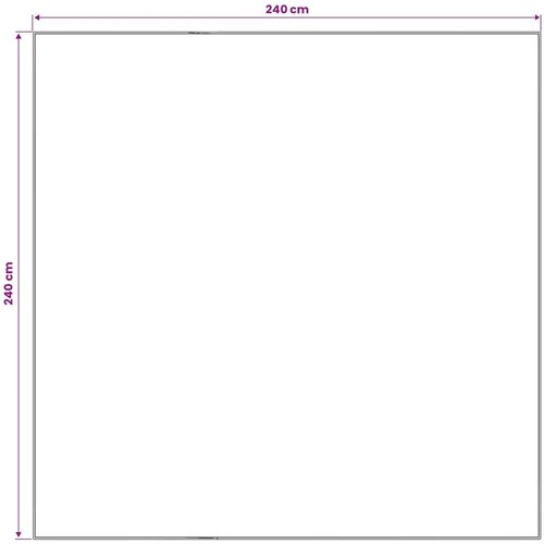  Tepih ORIZ Narančasta 240 x 240 cm 100% poliester - Narančasta 240 x 240 cm Slike