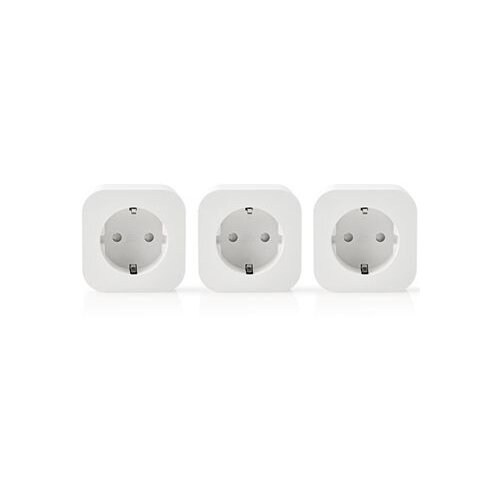 Nedis Wi-Fi Smart Plug Schuko Type F 10 A 3-Pack Slike