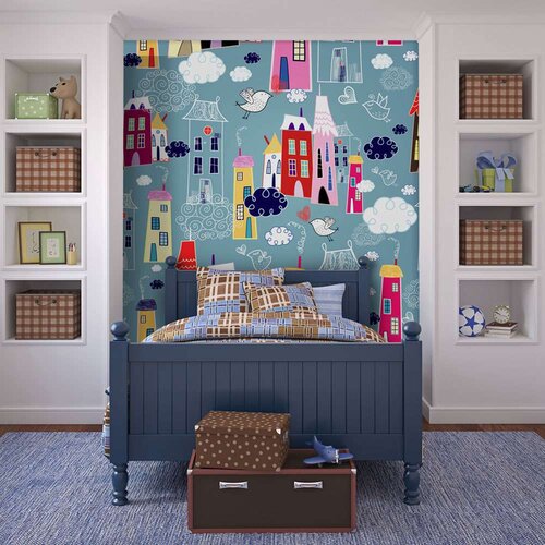  Tapeta - City among the clouds 350x270 Cijene