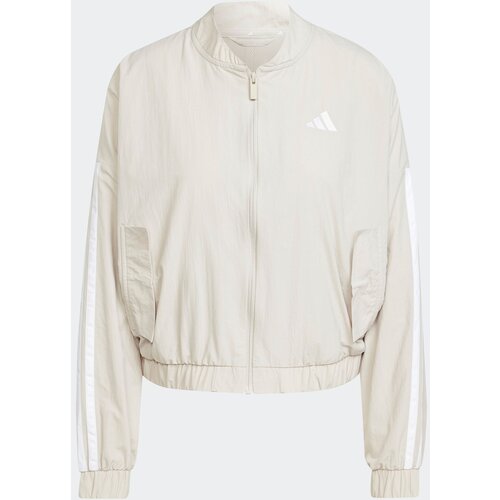 Adidas Sportska jakna 'Essentials' bijela / prljavo bijela Cene