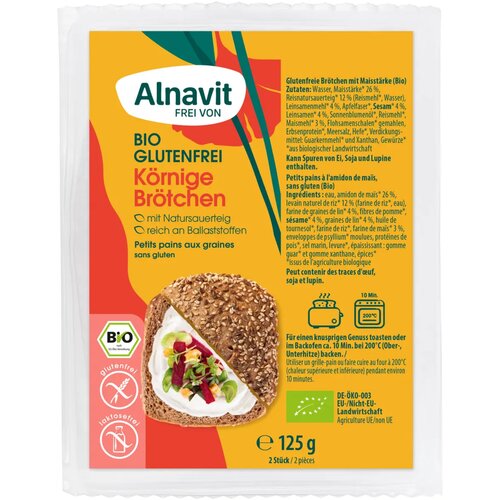 BIO štučke s semeni - 125 g Cene