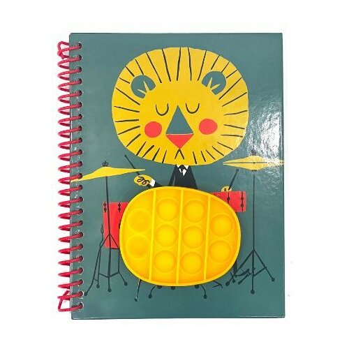  Notes Pop-It Lav SM23-NT001-07, 60 listova, Plavo-žuti Slike
