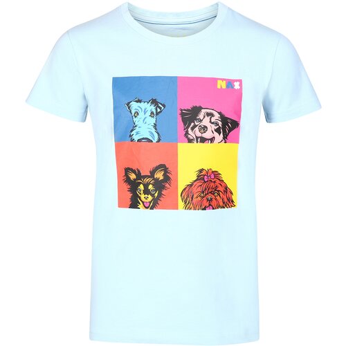 NAX children's t-shirt zaldo aquamarine Slike