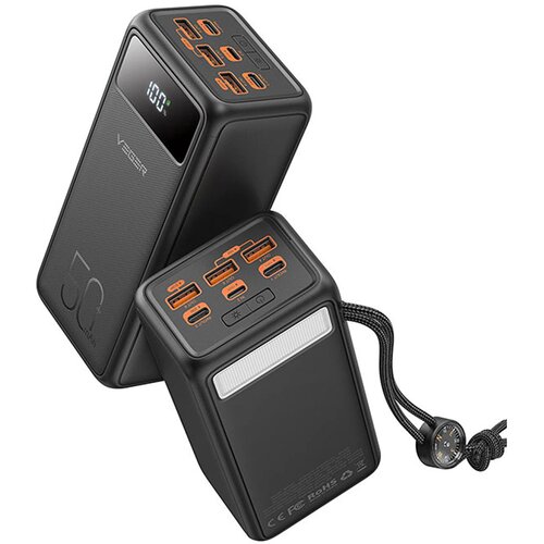 Veger Tank Lite 50000 mAh portable battery, black Slike