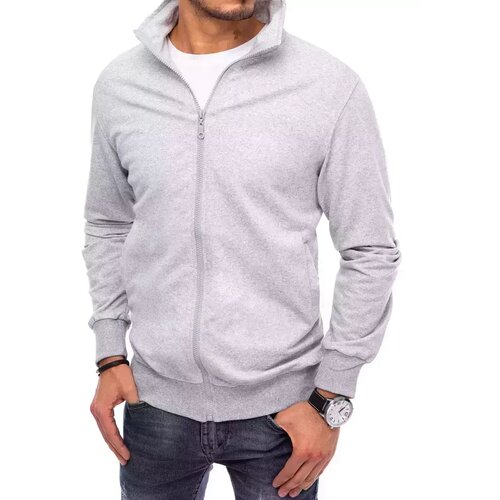 DStreet Bluza męska rozpinana jasnoszara Slike