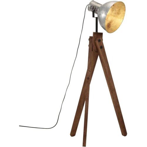  Svjetiljka 25 W vintage srebrna 45 x 45 x 120 cm E27 Cijene