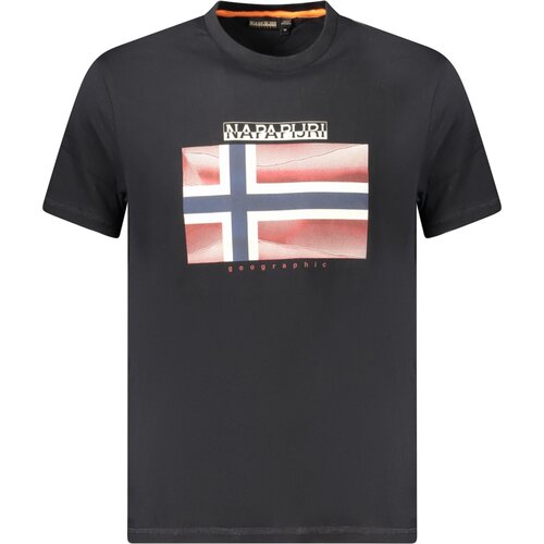 Napapijri SHORT SLEEVE T-SHIRT MEN BLACK Cijene
