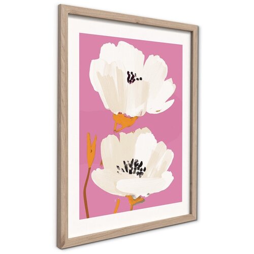Styler Tiskana slika s okvirom 30x40 cm Peony Bloom &amp;ndash; Slike