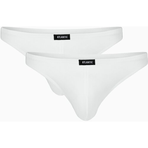 Atlantic Men's thongs 2Pack - white Slike