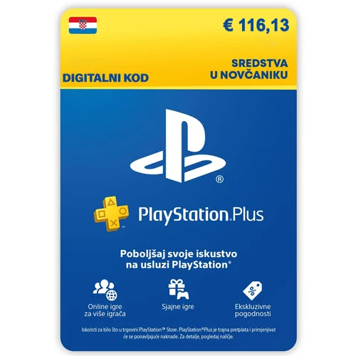  Playstation network Hrvatska - 116,13€ (875 Kn)