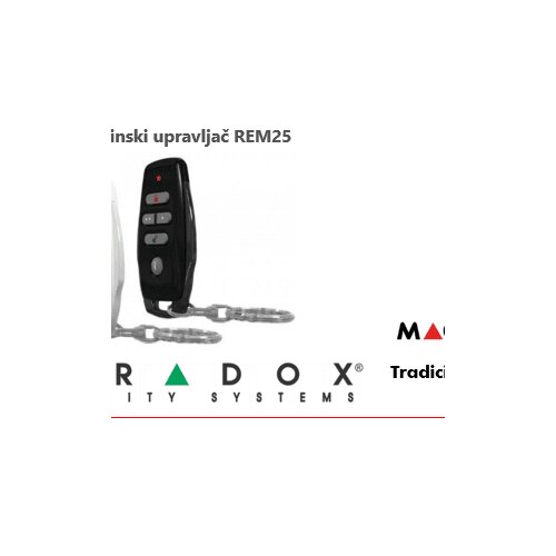 Paradox daljinski upravljač REM25 Slike