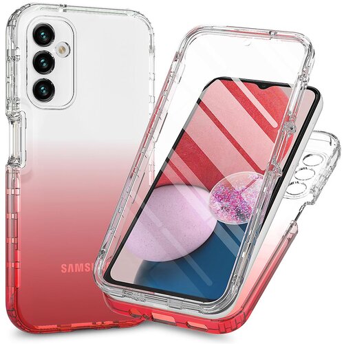 INORCO Ovitek za telefon Samsung Galaxy A14 5G Gradient PC + TPU, odporen proti udarcem, s PET za&amp;scaron;čito zaslona, (22036122) Slike