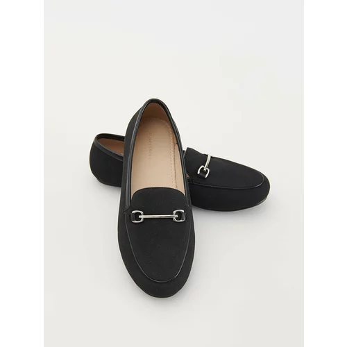 Reserved - GIRLS` LOAFER SHOES - crno
