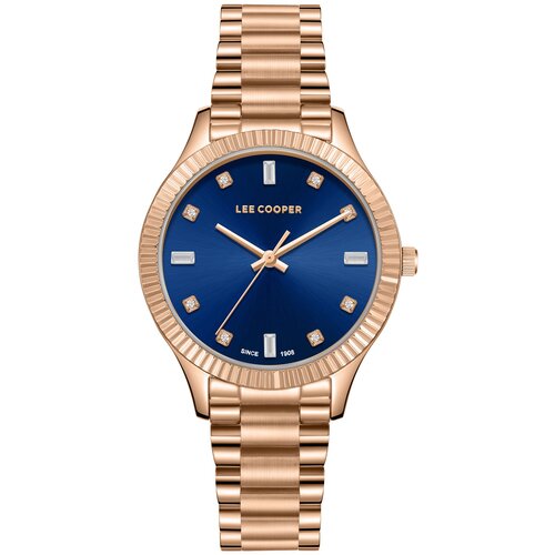 Lee Cooper Ženski ručni sat LC08079.490, Rose gold Cene