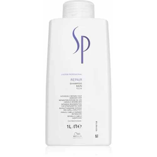 Wella SP Repair šampon za oštećenu, kemijski tretiranu kosu 1000 ml