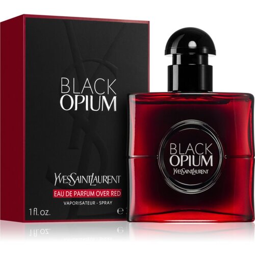 Yves Saint Laurent Black Opium Over Red parfumska voda za ženske 30 ml Slike