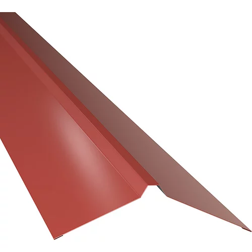 PROBAU ravno sleme PP12 (rdeča, dolžina: 100 cm, jeklena pločevina)