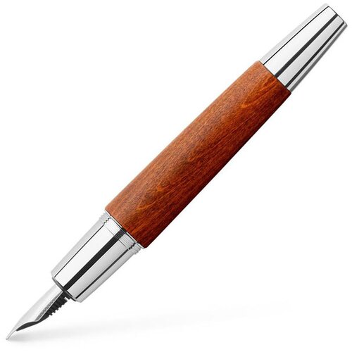 Faber-Castell nalivno pero E-Motion F Wood, rjavo Slike