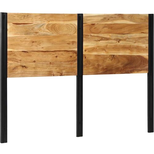 vidaXL Uzglavlje 140 cm Puno drvo bagrem i željezo Cijene
