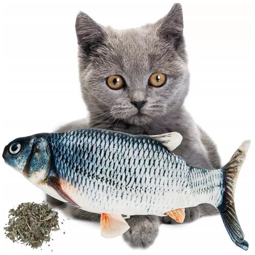  Pli&amp;scaron;ana mačka ribica 19cm+ Slike