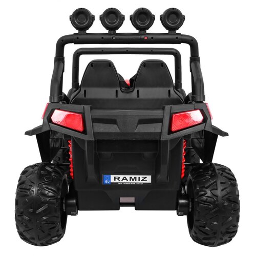  Buggy na akumulator Grand 4x4 LIFT - dvosjed - crveni Slike