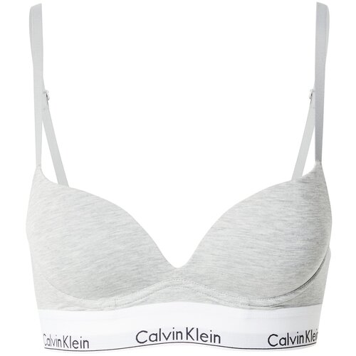 Calvin Klein Underwear Nedrček pegasto siva / črna / bela Slike