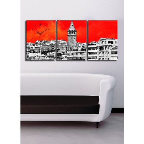 Wallity zidni sat 3P3040CS-35, 96x40 cm, 3 dela Cene