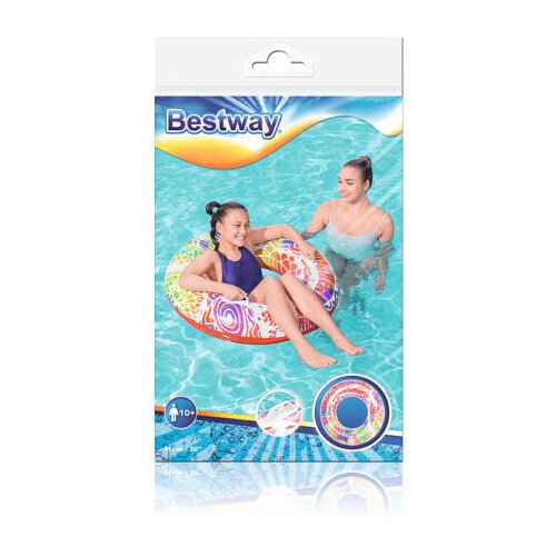 Plavalni obroč Summer z ročaji 91 cm &amp;ndash; Otro&amp;scaron;ki plavalni obroč rdeč Slike