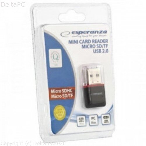 Esperanza MicroSD Card Reader EA134K USB 2.0 Slike