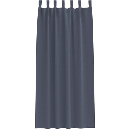  Zavjese za blackout s prstenovima 2 kom. Antracit 225 x 140 cm Slike