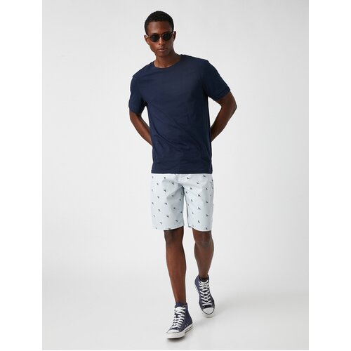 Koton Shorts - Gray - Normal Waist Slike