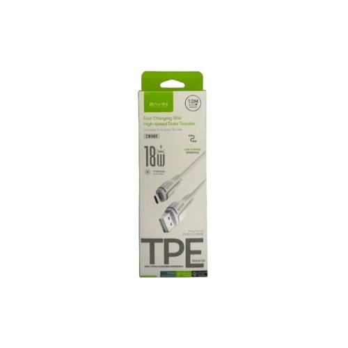 BAVIN kabl 18W 1m type-A na Micro bela - CB385 Cene