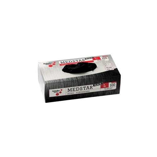 Schuller Rukavice medstar nitrilne crne xl/10 Slike