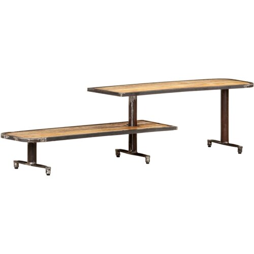 VidaXL TV omarica 160x30x40 cm trden mangov les Slike