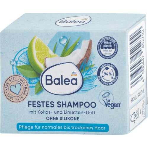 Balea Čvrsti šampon kokos i limeta 60 g Cene