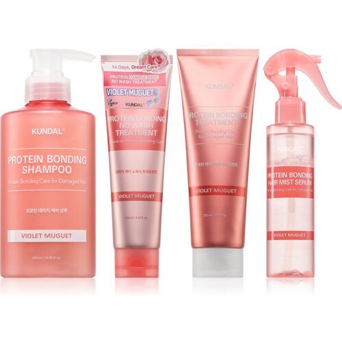 KUNDAL Protein Bonding Care set za suhe in po&amp;scaron;kodovane lase Slike