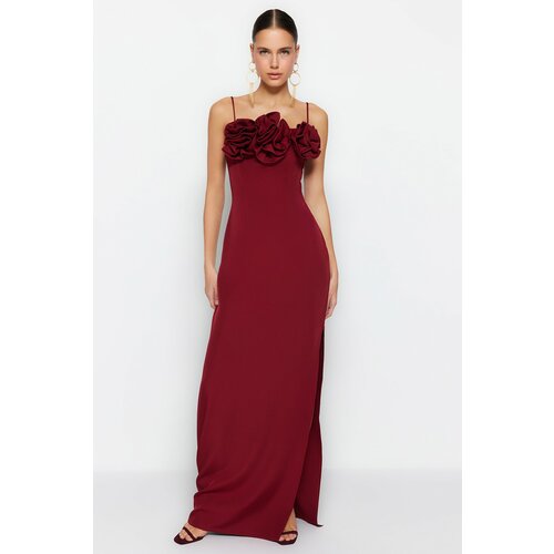 Trendyol Evening & Prom Dress - Burgundy - Shift Slike