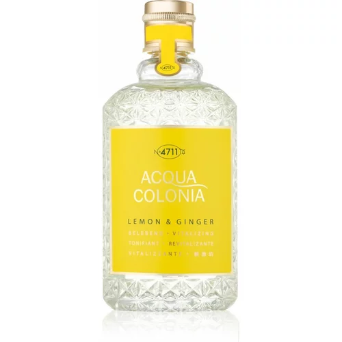 4711 Acqua Colonia Lemon & Ginger kolonjska voda 170 ml unisex