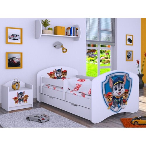 Happy_babies Krevet Happy 180x90cm sa fiokom- Tri kuce Slike