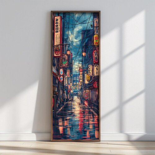 WALLXPERT FAH098-150 Multicolor Decorative Framed MDF Painting Cene