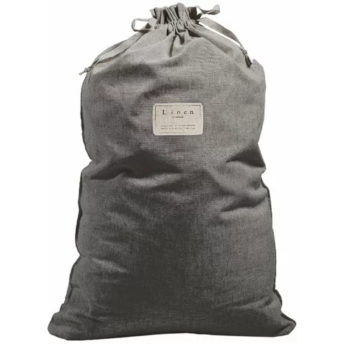 Really Nice Things lanena torba za rublje bag cool grey, visina 75 cm