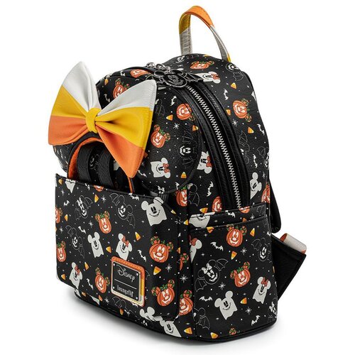 Loungefly Disney Mickey and minnie Spooky Halloween Backpack + headband set ruksak i ukras za glavu Slike