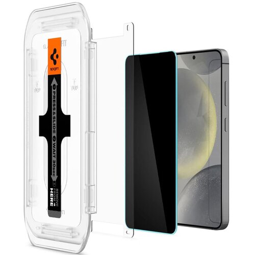 Spigen Glas.tR EZ-FIT (2 kom) za Samsung Galaxy S24 - privacy staklo Slike