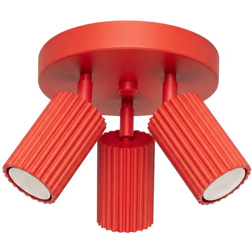 Sollux Lighting Stropna svetilka KARBON 3P rdeča, (5000284990) Cene